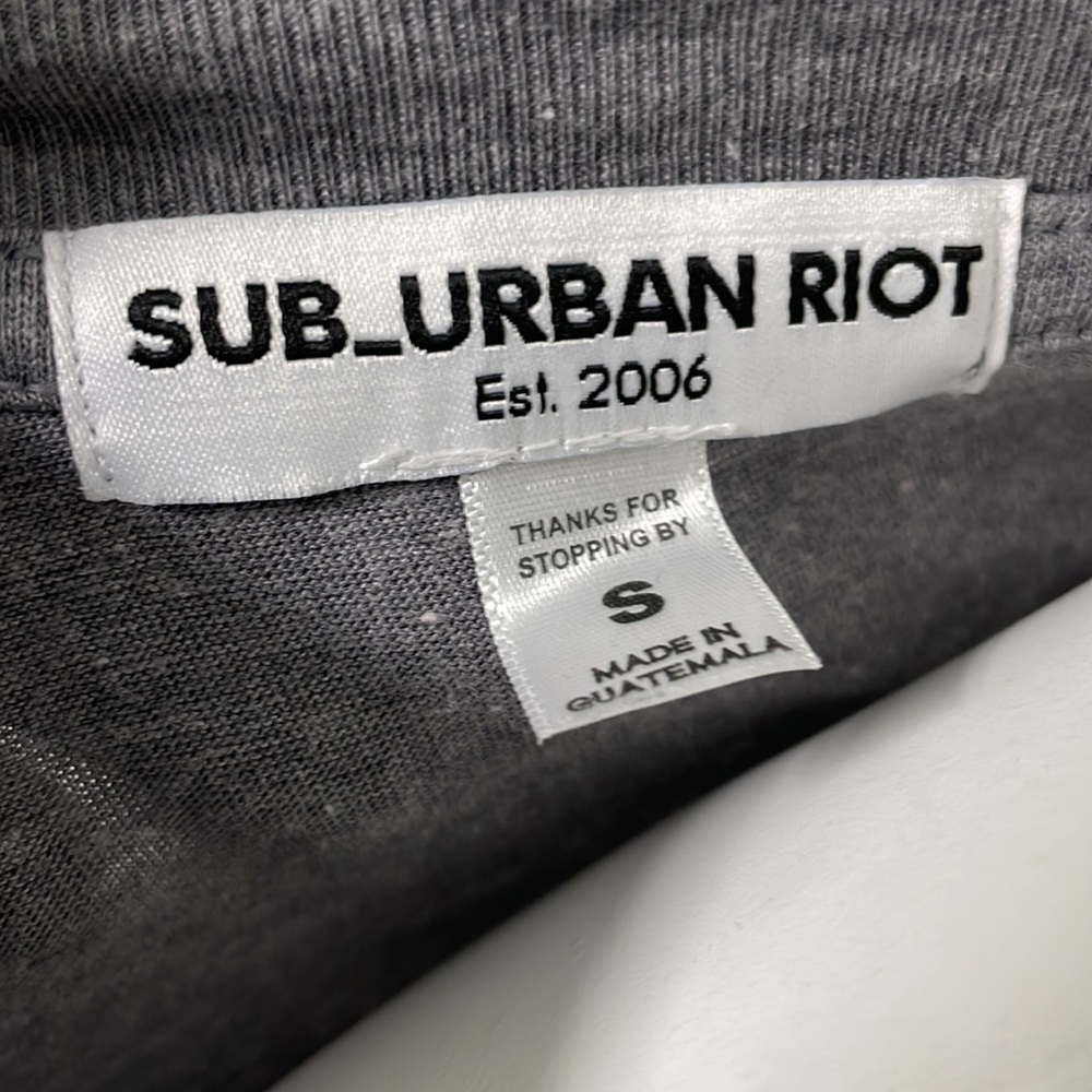 Sub_Urban Riot Kindness Gray Tee - Picture 6 of 7